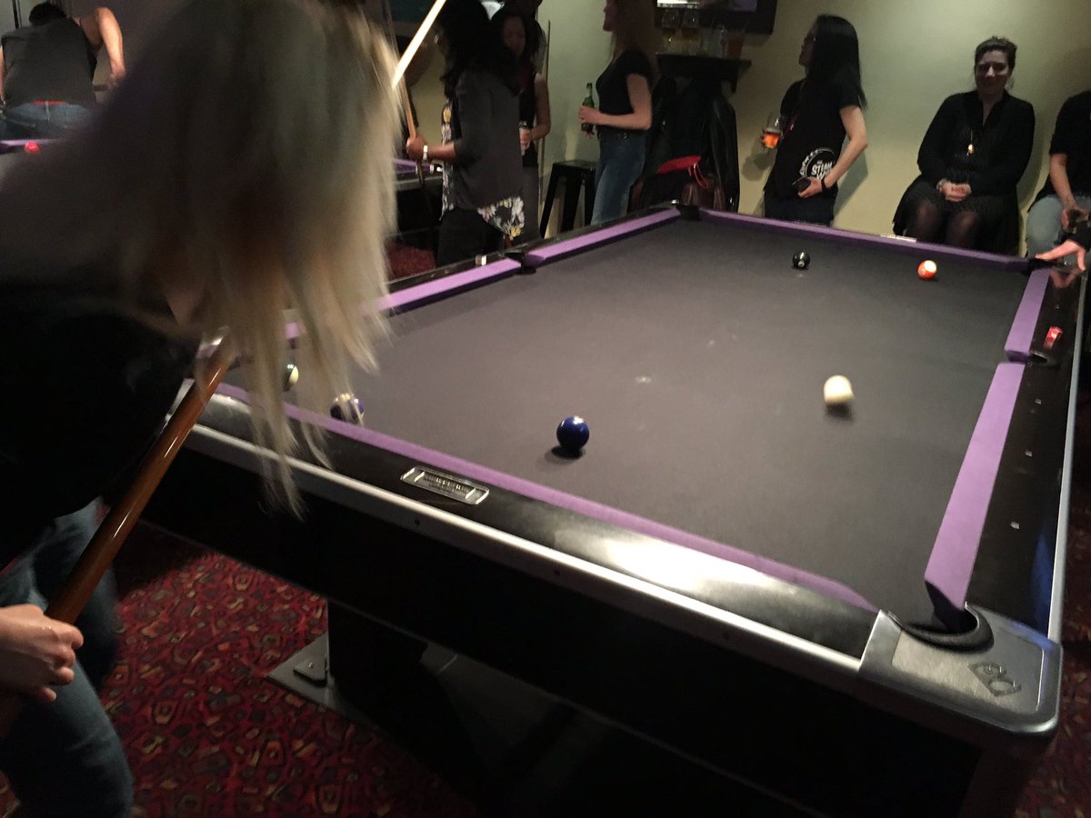 letz__TO's tweet photo. Such a fun night of #pool #drinks and great company! Love our #poolnights at @Pegasusonchurch ! 

Come out to the next one! Every 2nd Thursday of the month! https://t.co/iXQ8TIQLEc