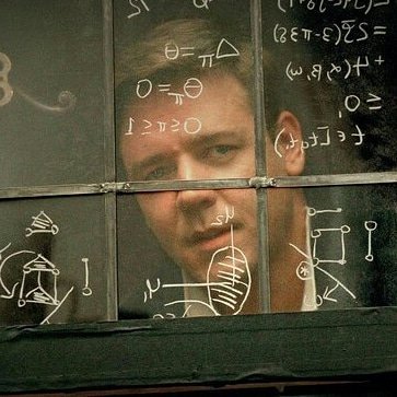 Let's talk about writing equations on window panes, and other things geniuses do. Monday on Overrated!

#ABeautifulMind #russellcrowe #ronhoward #johnnash #moviepodcast