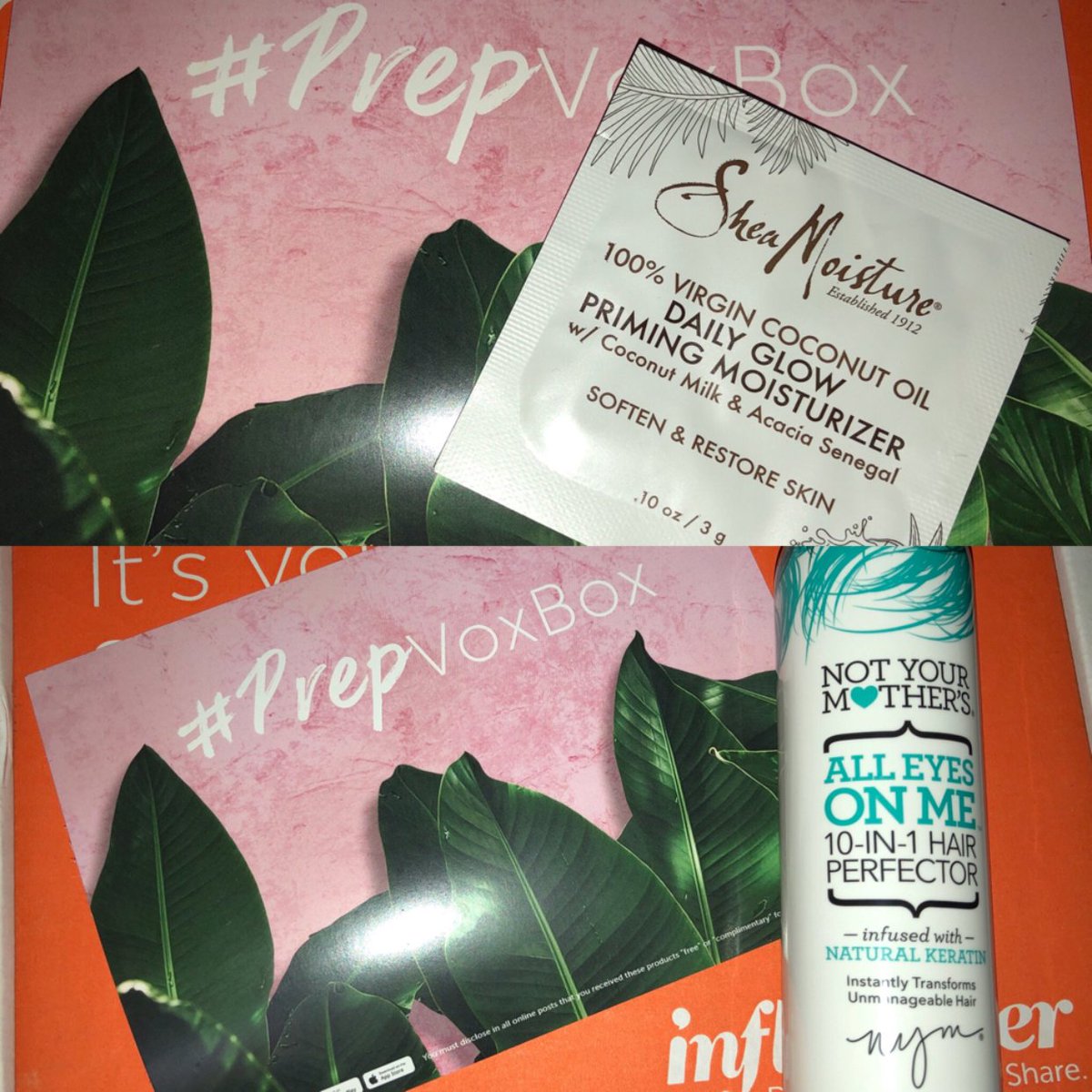sydbrigar's tweet photo. Loved my Prep VoxBox! My two favorite products were my Frank Body Coconut Coffee Scrub and my NYM 10-in-1 Hair Perfector. I received these product free for testing purposes @influenster #PrepVoxBox #complimentary https://t.co/PKAym21wpx