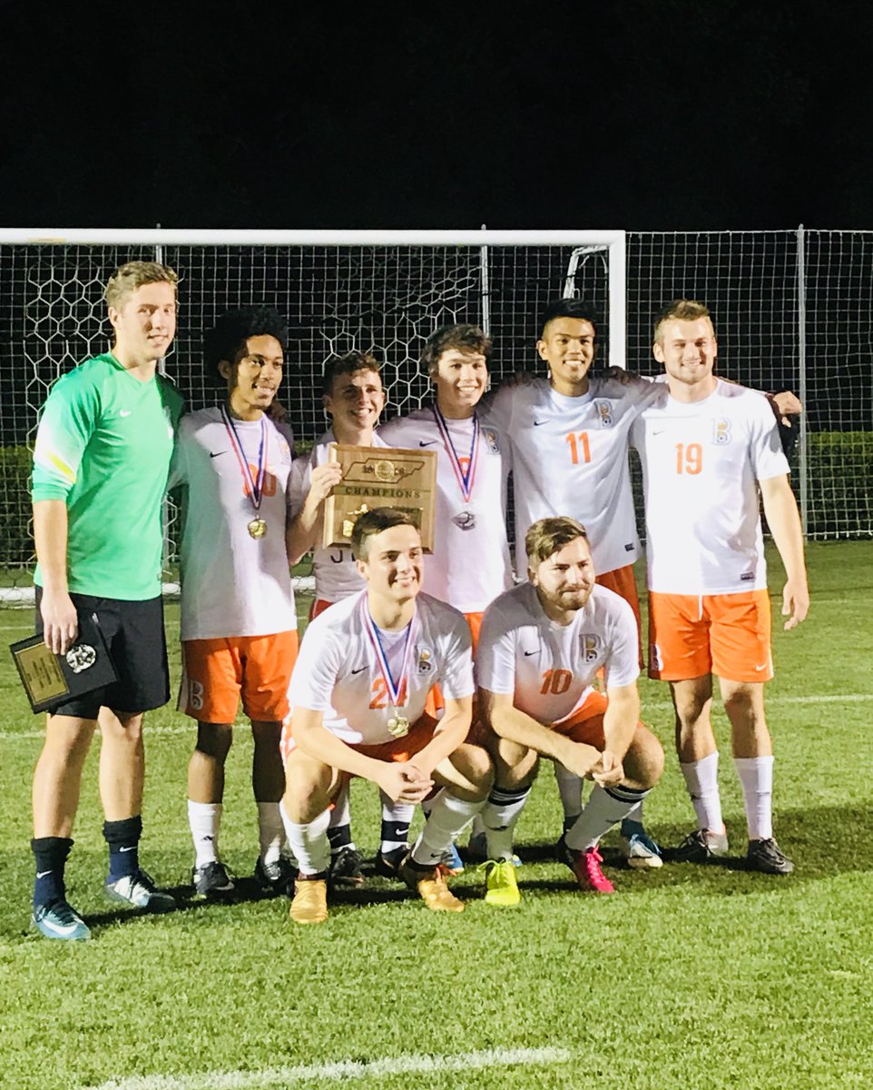BHSBLAZESOCCER's tweet photo. 2018 Seniors, these boys will be missed! https://t.co/WsP31J2lTs