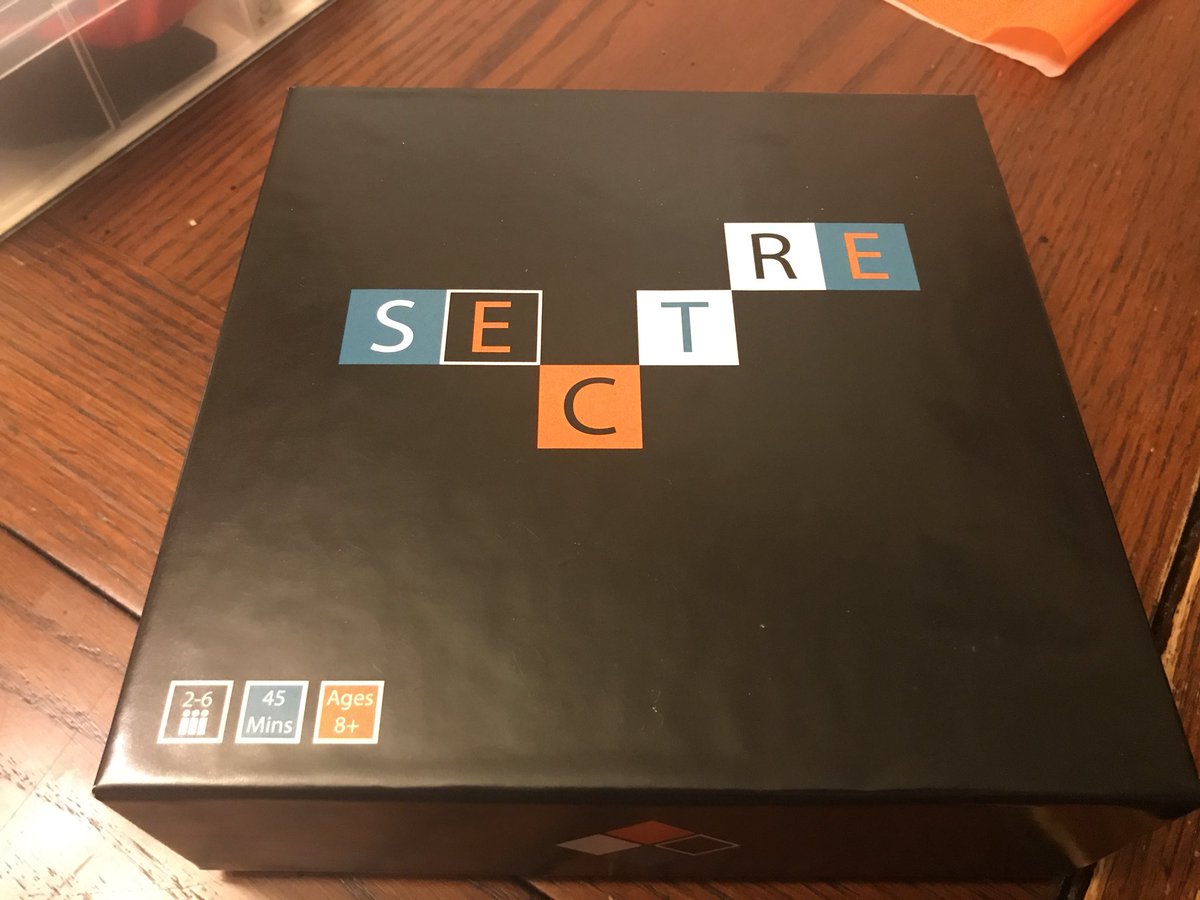 ReflectiveTree's tweet photo. #boardgame mail! Today, I got #Sectre by @freshwatergame 

Instructions are printed on a series of cards that present the information in bite-sized bits. Fantastic idea. https://t.co/ZPPft838u5