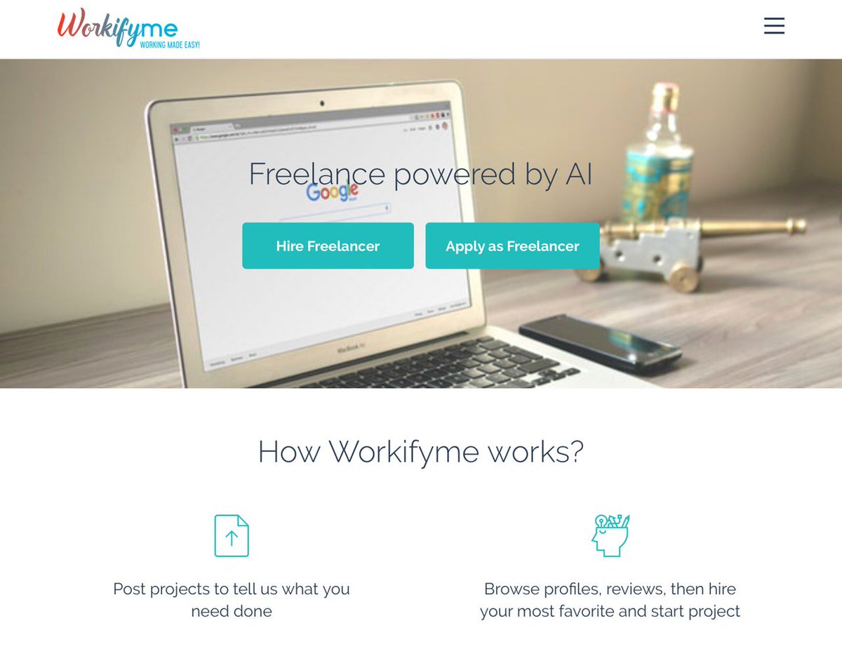 BetaList's tweet photo. Workifyme: A trusted online marketplace for people to list their own services

https://t.co/XnHfiFpygR https://t.co/aw5XwYKCDv