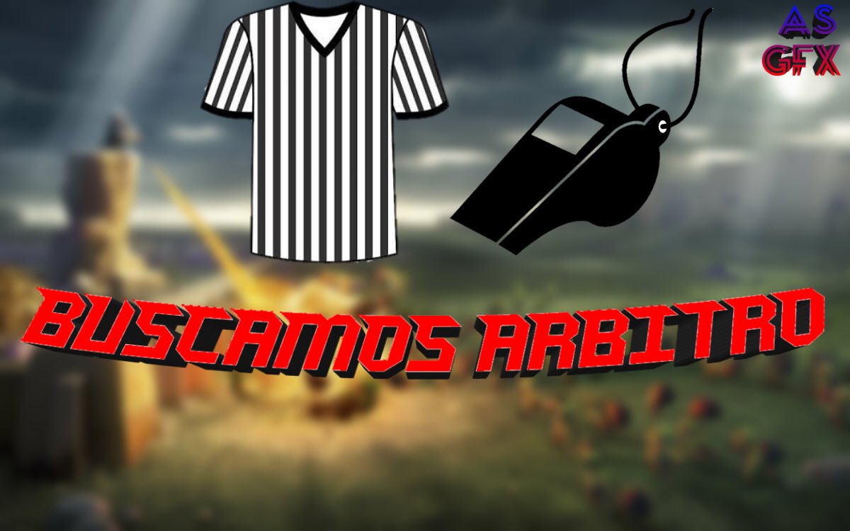 Para ser árbitro deben rellenar este formulario (hay paga por ser árbitro) : docs.google.com/forms/d/e/1FAI…