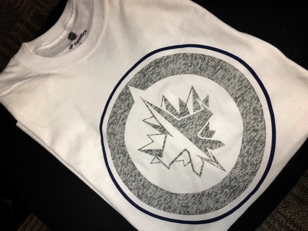 NHLMedia's tweet image. The @NHLJets are on to the Western Conference Final! 

RETWEET for your chance at this #WPGWhiteout t-shirt and watch #NHLTonight, right now!