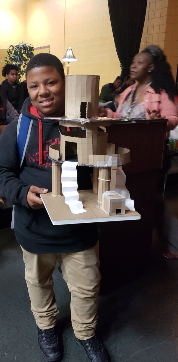 ThornhillKraig's tweet photo. Congratulations to Mifflin MS student Cedric Croom who won Grand Prize of Scholastic Science World Magazine’s “Design a Treehouse” Contest! #SpiritofCCS https://t.co/pgiucqIoXi