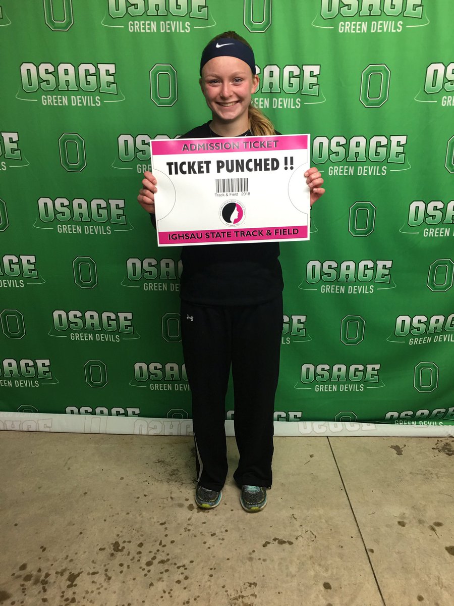 1st place - Sumner Fredericksburg!! #1500 #ticketpunched #osage #ighsau