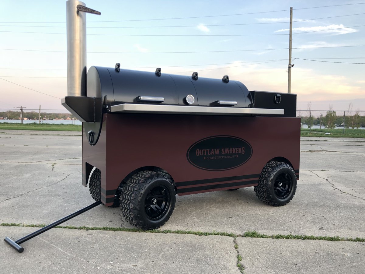 #OutlawBBQSmoker                               Check out the models at OutlawBBQSmokers.com