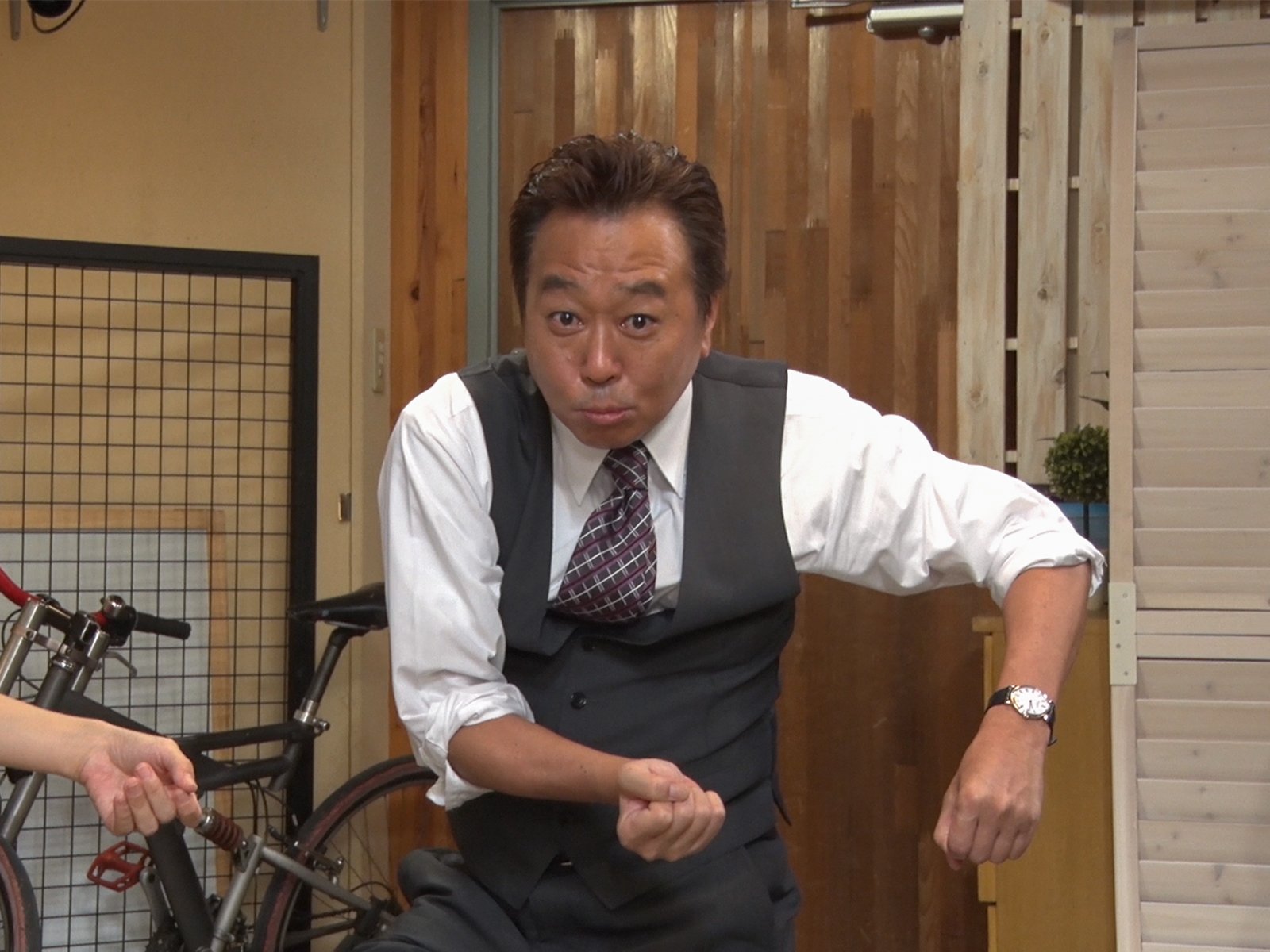 さまーず 収録中 自転車