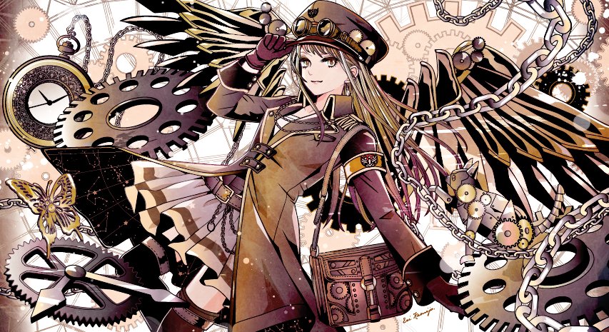 上条衿 Auf Twitter 完成 Steampunk スチームパンク イラスト