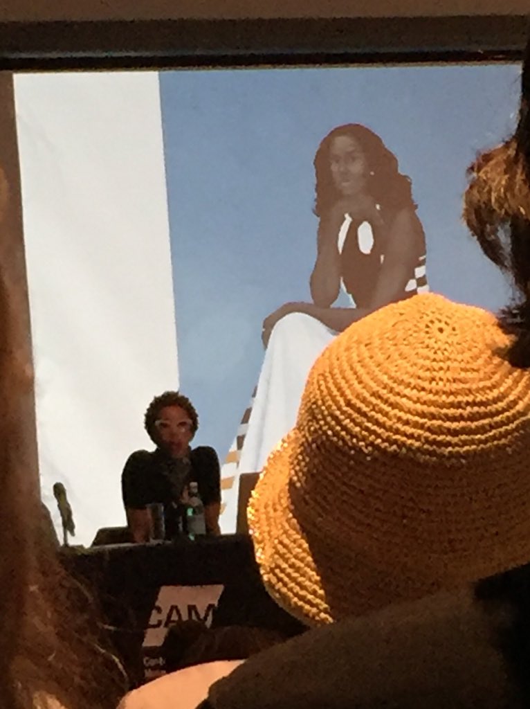 schep's tweet image. So lucky to have Amy Sherald in St. Louis tonight. Great conversation.