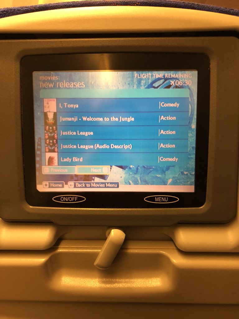 RestoringHst's tweet photo. I know the miracle of flying is so complicated it was Arthur Weasley’s dream to figure out how it happens but would it kill you to buy airplanes with A/C connections and a proper TV screen @British_Airways? #ba292 #upgrade #harrypotterreferencesfordays https://t.co/jCs3L8nXNm
