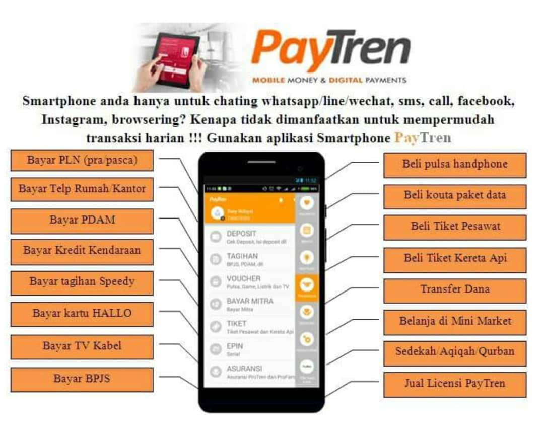 AlpinPaytren's tweet photo. Wajib pake Paytren😍😍
Biaya admin lebih murah ✅
Dapat cashback tiap transaksi ✅
Setiap transaksi bernilai sedekah ✅
Beli pulsa hp ☑
Beli pulsa listrik ☑
Beli tiket pesawat ☑
Beli tiket kereta ☑
Beli voucher game ☑
Beli voucher TV ☑
Bayar pdam ☑
Bayar pln ☑
Dll 😊 https://t.co/tiqbshKjj7