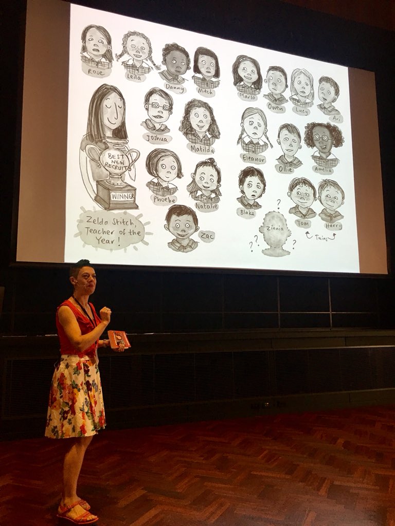 scribblersfest's tweet image. @NickiGreenberg introducing #zeldawitch classroom to our young #scribblers. Seeing their eyes light up to #storytelling is just magical! #scribblersfest
