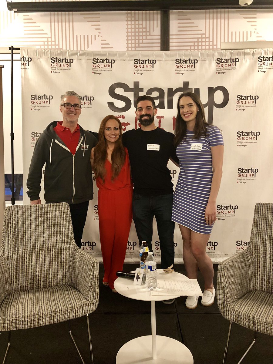 Huge shout out to <a href="/CaylaWeisberg/">Cayla Weisberg</a> for dropping so much knowledge up on the #StartupGrind stage. Couldn’t have asked for a more inspirational female leader to have on stage for Female Founders month!

#StartupGrindCHI #SGWomen #LIFTLabs #InvestHERvc