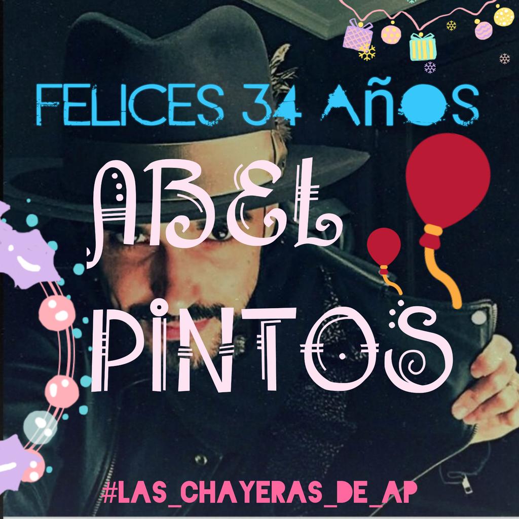 ChayerasDe_AP's tweet photo. #Felices34Abel #FelizCumpleAbelFFF  
Desde todo el grupo de chayer@s te deseamos el mejor día de todos, No te das una idea de lo que ocasionas en tod@s nosotr@s, Desde #LaRioja Te mandamos miles de abrazos y tirones de orejas. #TeAmamos  💗🎩 https://t.co/q61K7raNry