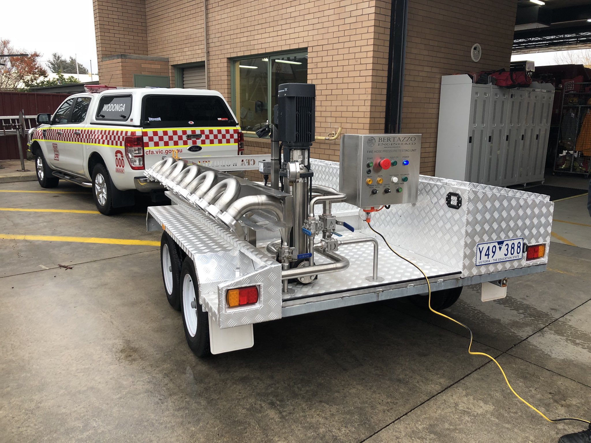Hose Testing Trailer