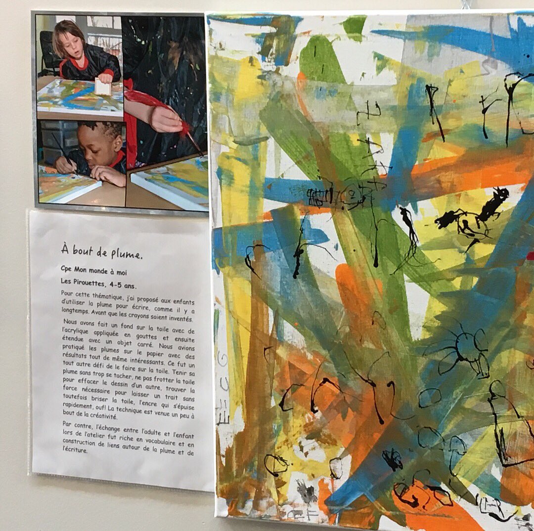 RCPEM's tweet image. L&apos;éveil culturel et artistique des tout-petits contribue au développement durable de notre communauté parce qu&apos;on permet aux enfants de développer des compétences essentielles à leur vie de citoyens. @conseilculture @LFortin_Famille @MCCQuebec   #CPE