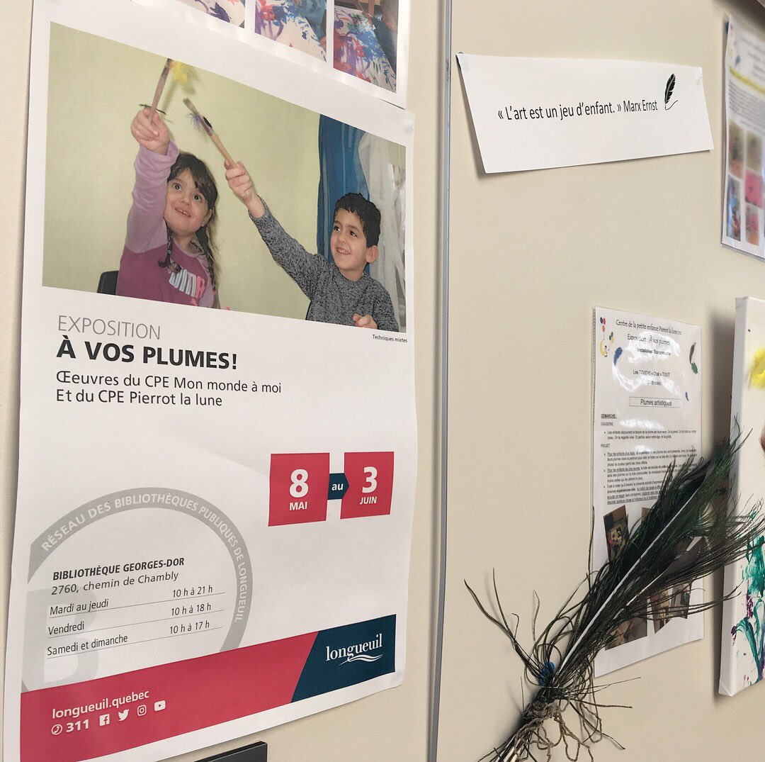 RCPEM's tweet image. L&apos;éveil culturel et artistique des tout-petits contribue au développement durable de notre communauté parce qu&apos;on permet aux enfants de développer des compétences essentielles à leur vie de citoyens. @conseilculture @LFortin_Famille @MCCQuebec   #CPE