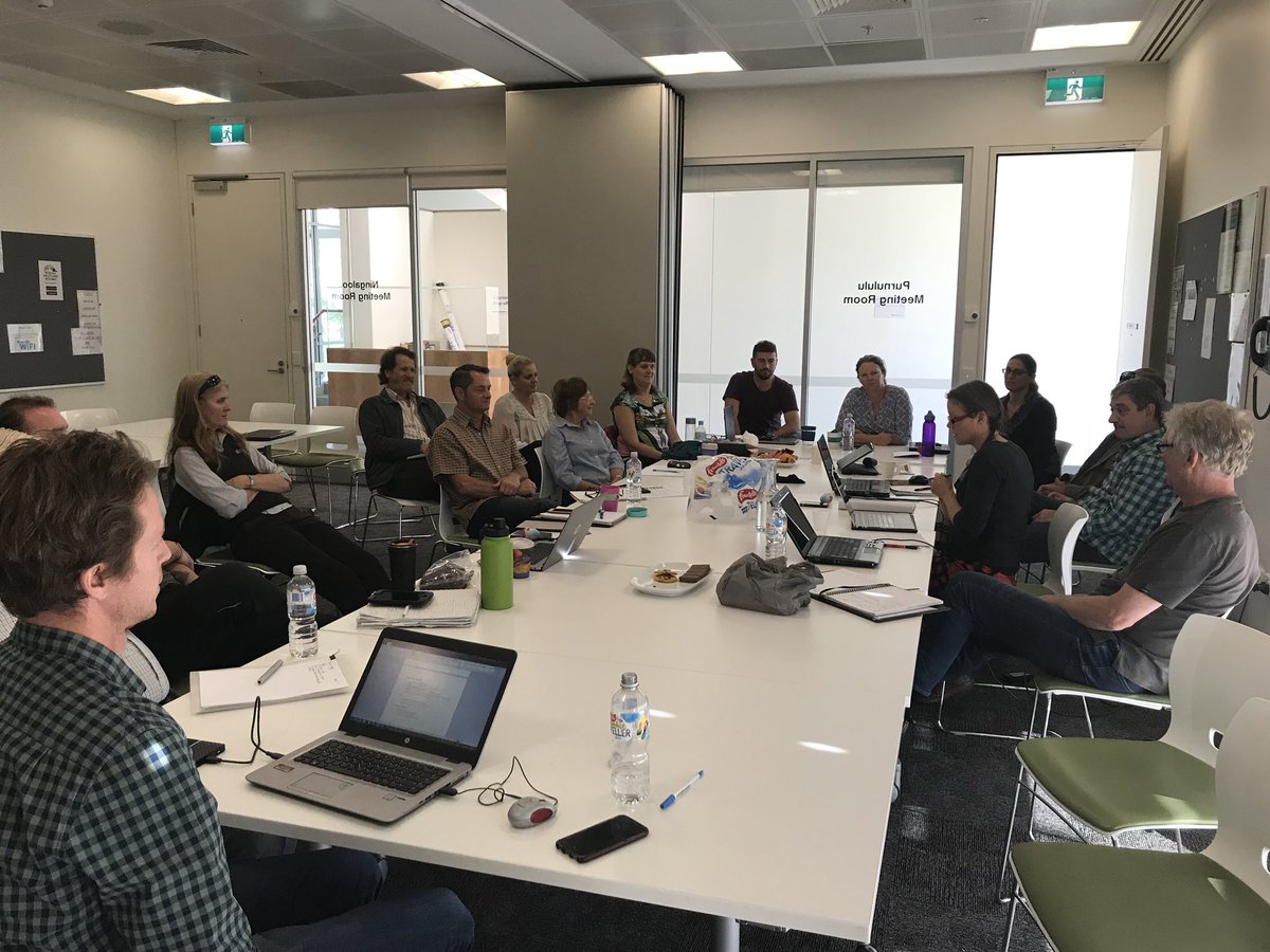 vcwestcott's tweet photo. Another fantastic National Adaptive Management Malleefowl meeting underway here in Perth @TSR_Hub @WaMalleefowl https://t.co/0L2uJortcK