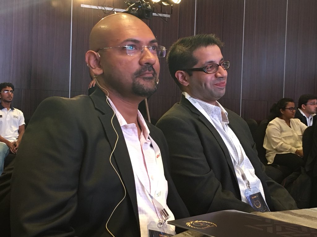 CartesianConsul's tweet image. Doctor doctor! Ramsu and Tapan at #machinecon