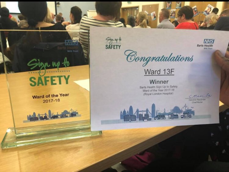 Barts Health HIV (@bartshealthhiv) on Twitter photo We are thrilled that ward 13F won Ward of the Year - Sign up to Safety <a href="/NHSBartsHealth/">Barts Health</a> yesterday! Congratulations to Myleen Bucsit-Flores, <a href="/MMShongwe18/">Mandla Shongwe</a> & all the team! <a href="/NashaMatin/">Nashaba Matin</a> We are thrilled that ward 13F won Ward of the Year - Sign up to Safety <a href="/NHSBartsHealth/">Barts Health</a> yesterday! Congratulations to Myleen Bucsit-Flores, <a href="/MMShongwe18/">Mandla Shongwe</a> & all the team! <a href="/NashaMatin/">Nashaba Matin</a>
