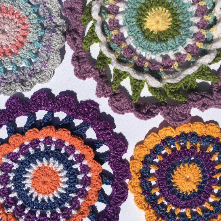 Mental health awareness week kicks off 14th May &amp; we have a #CrochetMandala pattern that is is designed ESPECIALLY FOR US! Kindly designed by Sandie at <a href="/BodkinsWool/">BodkinsHaberdashery</a> 
#Crochet is found to be extremely therapeutic! More &amp; how to get pattern here: bit.ly/2I5RnCY
#mhaw2018