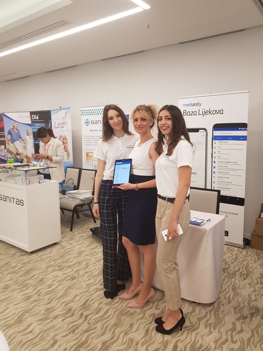 Come visit us at our booth at Kongres koordinacije hrvatske obiteljske medicine (KoHOM) in Šibenik! Our colleagues will be happy to show you why our app is #1 among doctors in Croatia