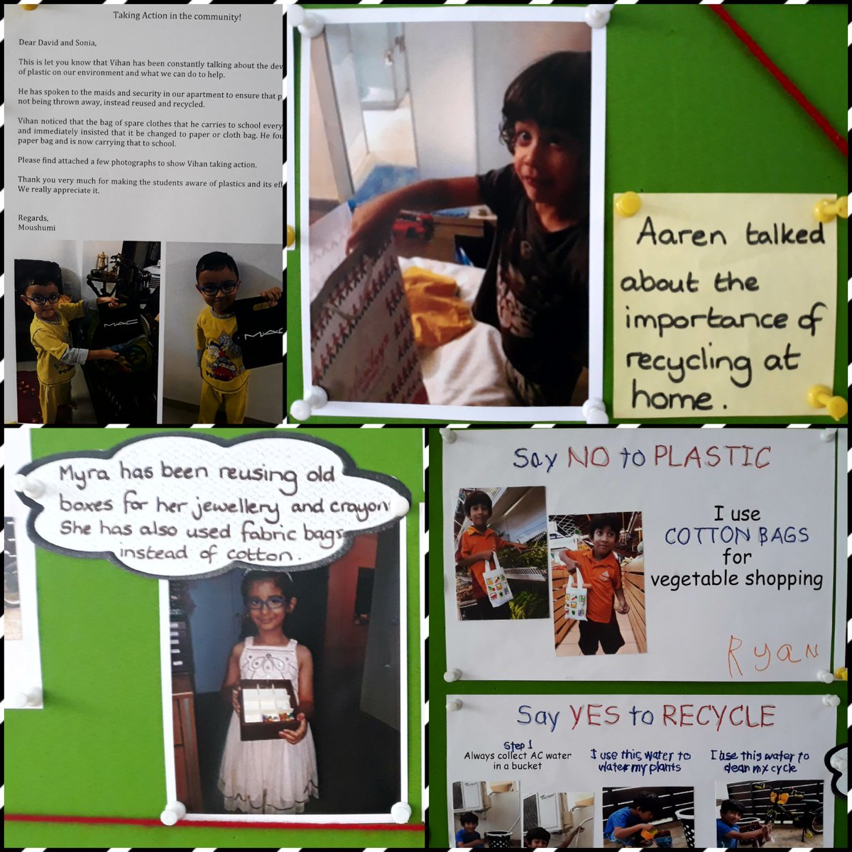 davidgostelow1's tweet photo. 'Action in the PYP. Taking action is an integral conclusion to the learning that incorporates students making connections to what they have learned, applying a variety of real life skills.' Even our youngest learners are capable of meaningful Action #SISlearns #SISAction @ibpyp https://t.co/ney0pRhZRs