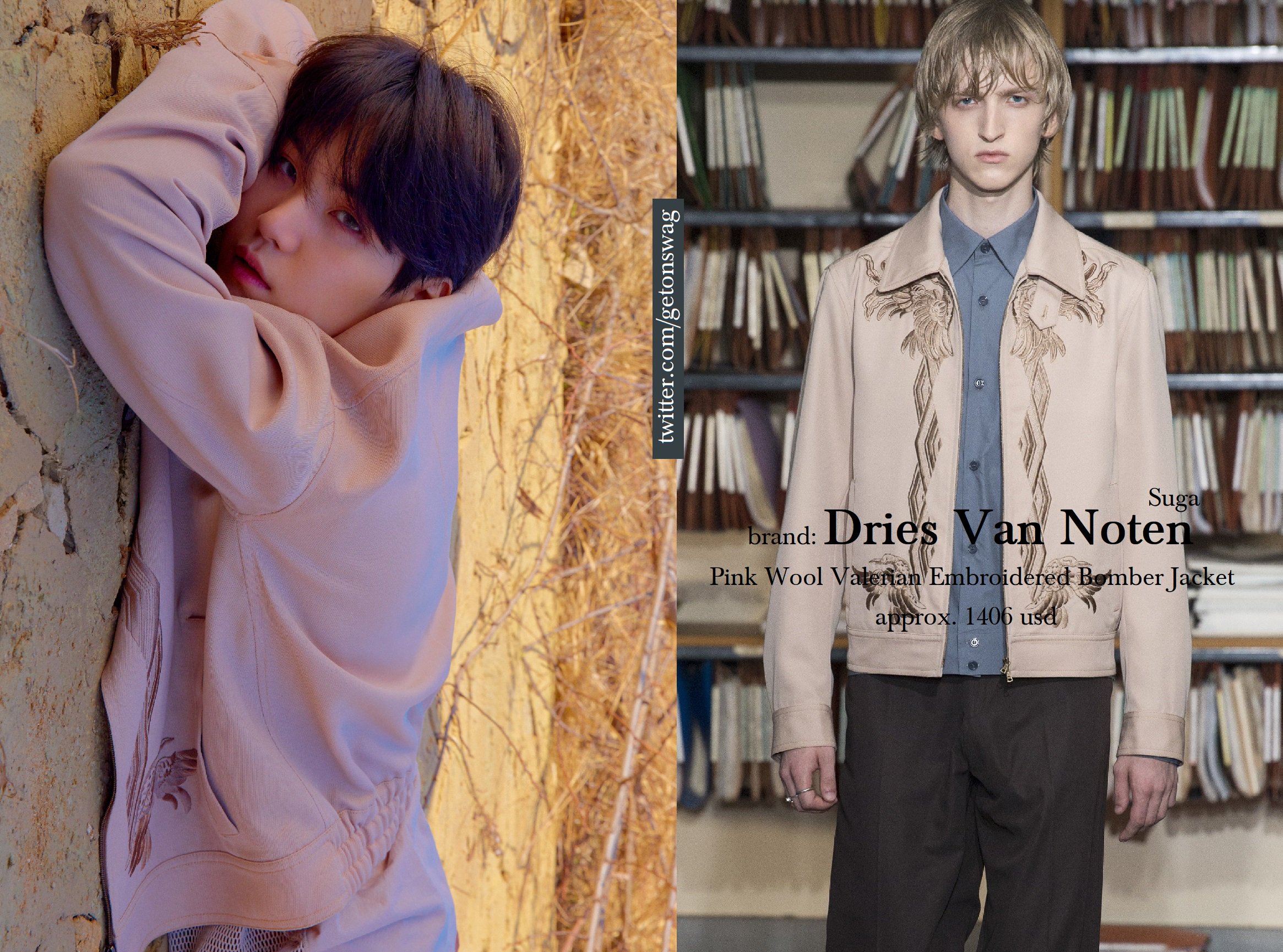 X 上的BTS'CLOSET：「#LOVE_YOURSELF_轉_Tear DENIM OUTFITS: #jhope > #VERSACE  #jin > #AMI #yoongi and #taehyung #calvinklein205w39nyc #bts #btsstyle  #btscloset  / X