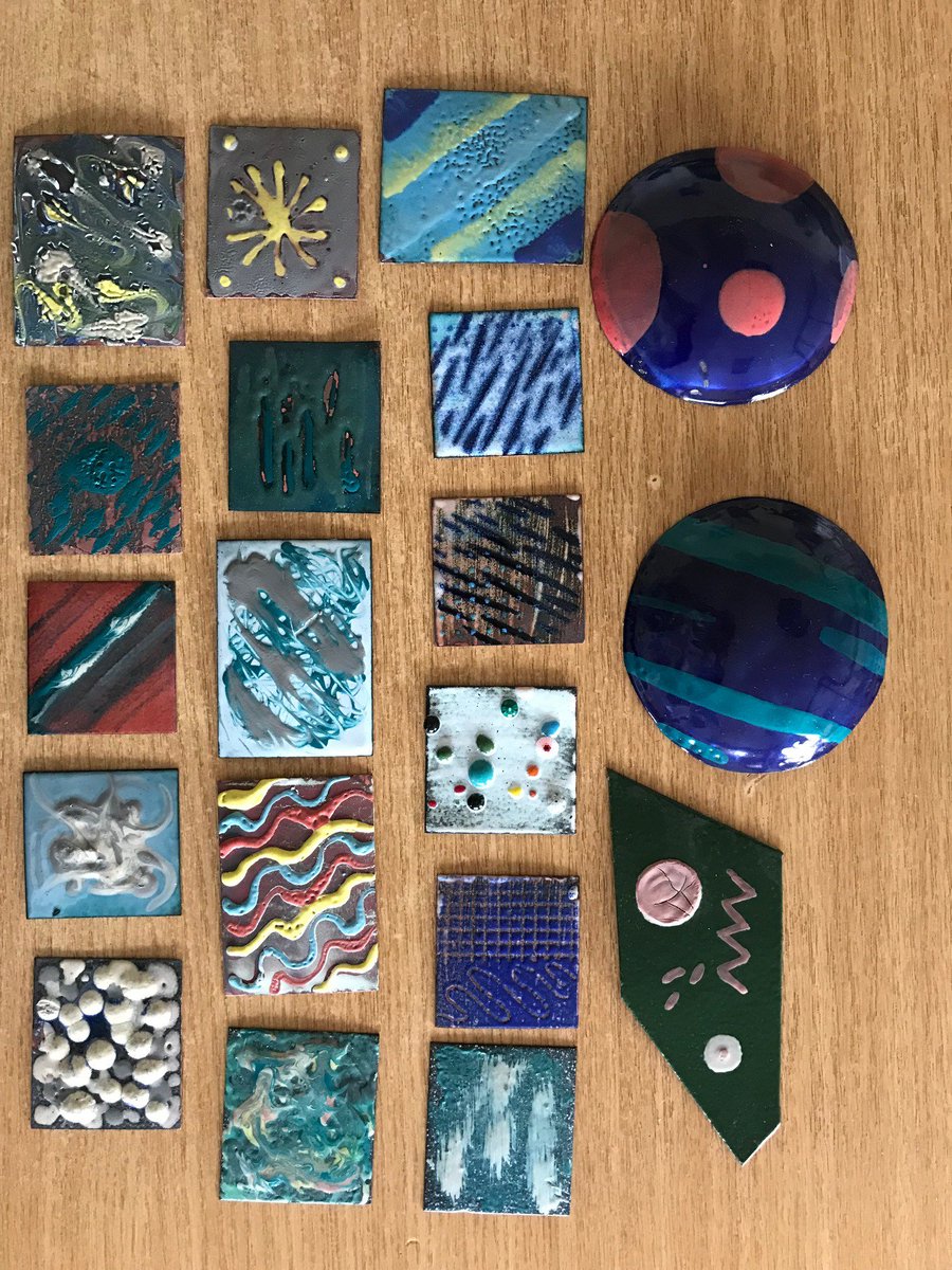 milton_bridge's tweet photo. Happy Friday! Just thought we would share some work from Staffordshire University students who recently experimented with the Milton Bridge Metal Enamel Pens. https://t.co/GFwVyTBdBE