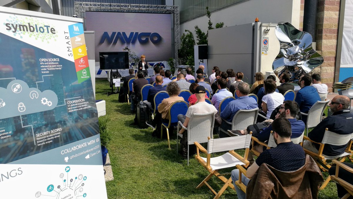 Perfect day and location for our welcoming meeting with <a href="/symbiote_h2020/">symbIoTe-h2020</a> #OPENCALL winners, at <a href="/navigotoscana/">Navigo Toscana</a> garden, during the #VYR2018 <a href="/VersiliaYacht/">Versilia Yachting Rendez-vous</a> Boat Show, #IoT #Interoperability #SmartYachting