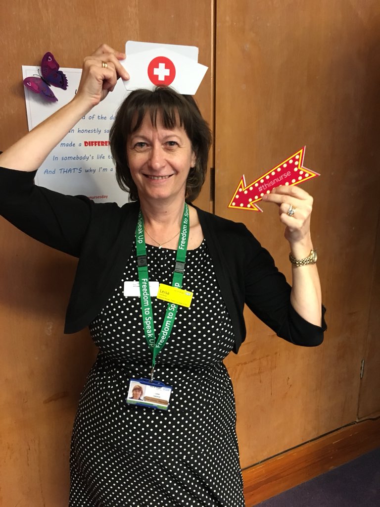 Mrs G has been learning to tweet #NursesDay2018