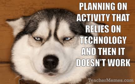 One of the reasons why it's important to always be prepared with backup/extra activities 😱 #edfd452 #ACUedu_p