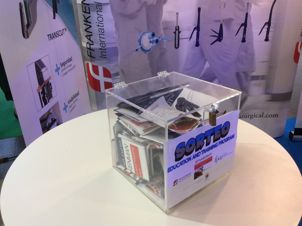 Fplussurgical's tweet photo. Les informamos que vamos a realizar el sorteo ya. 
¡Suerte a todos! #rnaec2018 https://t.co/OcuNBpeXER