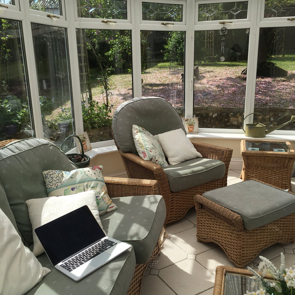 FaithOrchard's tweet image. The best working environment #sun #research #writingday #conservatory