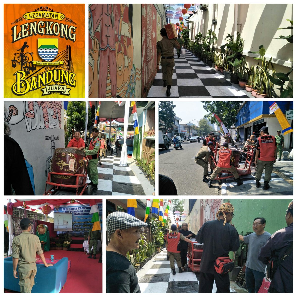 Trantib_kec_lengkong (@trantiblengkong) on Twitter photo Jumat 11 mei 2018, giat trantib membantu persiapan kegiatan peresmian Kp. Toleransi di Kel Paledang oleh Bpk Pjs Walikota Bandung
<a href="/keclengkong/">Kecamatan Lengkong</a> <a href="/Satpolppbdg/">Satpol PP Kota Bandung</a> <a href="/pembdg/">Pemerintahan Bandung</a> @HumasBdg <a href="/infobdg/">BANDUNG ᮘᮔ᮪ᮓᮥᮀ</a> <a href="/PRFMnews/">Radio PRFM</a> <a href="/Linmaskotabdg/">Linmas Kota Bandung</a> Jumat 11 mei 2018, giat trantib membantu persiapan kegiatan peresmian Kp. Toleransi di Kel Paledang oleh Bpk Pjs Walikota Bandung
<a href="/keclengkong/">Kecamatan Lengkong</a> <a href="/Satpolppbdg/">Satpol PP Kota Bandung</a> <a href="/pembdg/">Pemerintahan Bandung</a> @HumasBdg <a href="/infobdg/">BANDUNG ᮘᮔ᮪ᮓᮥᮀ</a> <a href="/PRFMnews/">Radio PRFM</a> <a href="/Linmaskotabdg/">Linmas Kota Bandung</a>