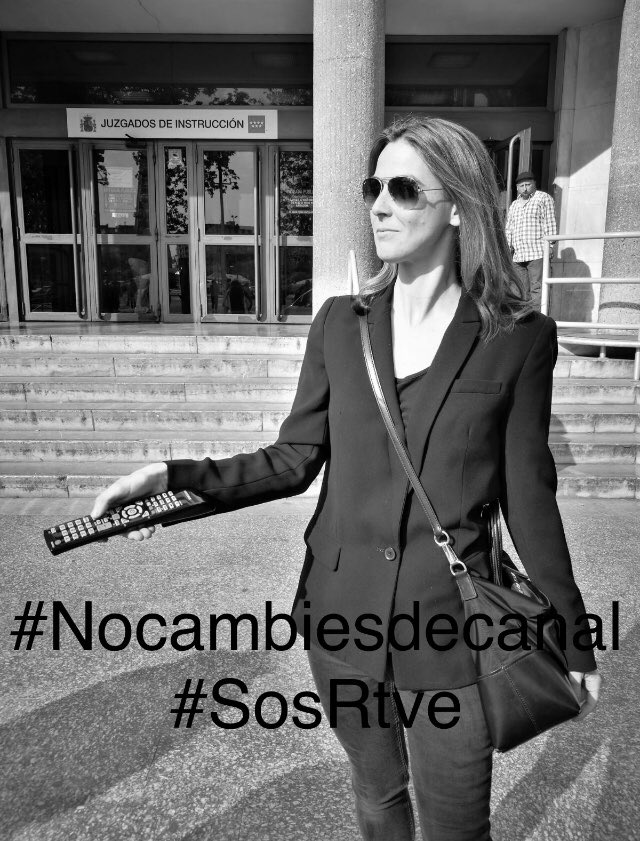 Nuevo viernes negro en RTVE. No nos cansamos de defender una RTVE independiente. Hoy con mando a distancia😉 para que no cambies de canal.
#ViernesNegro3 
#NoCambiesDeCanal <a href="/MujeresRtve/">MujeresRTVE</a>