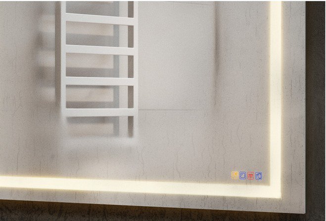 sisustalasilla's tweet image. High quality Aqua Luxury LED mirrors #CRI≥90 #makeuplight #frontlight #backlight #demister #moodlight #soundsystem #touchkeymirror #IP44 #hotelledmirror