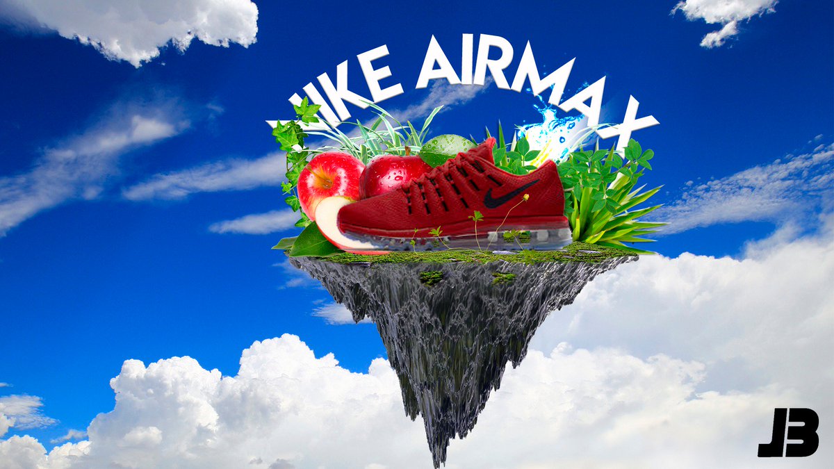 adverteisement for #NIKEairmax
