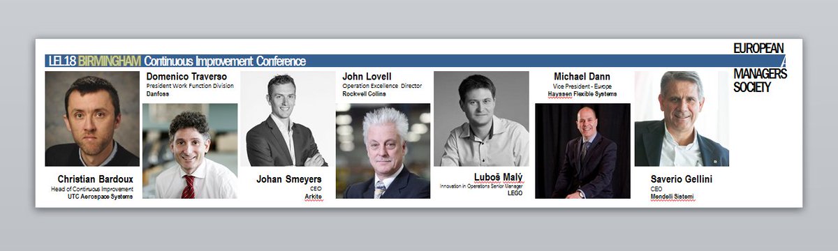 aleseurope's tweet photo. MAY 23RD BIRMINGHAM UK CONTINUOUS IMPROVEMENT
at Birmingham REP
#UTCAerospace #Danfoss #Arkite #RockwellCollins #LEGO #BarryWehmiller #SeniorAerospaceBWT #MandelliSistemi
FREE BUT REGISTRATION at
https://t.co/Fe0nmc7VGn
#networking #aerospace #Birmingham #OperationalExcellence https://t.co/G27kl6ZW8j