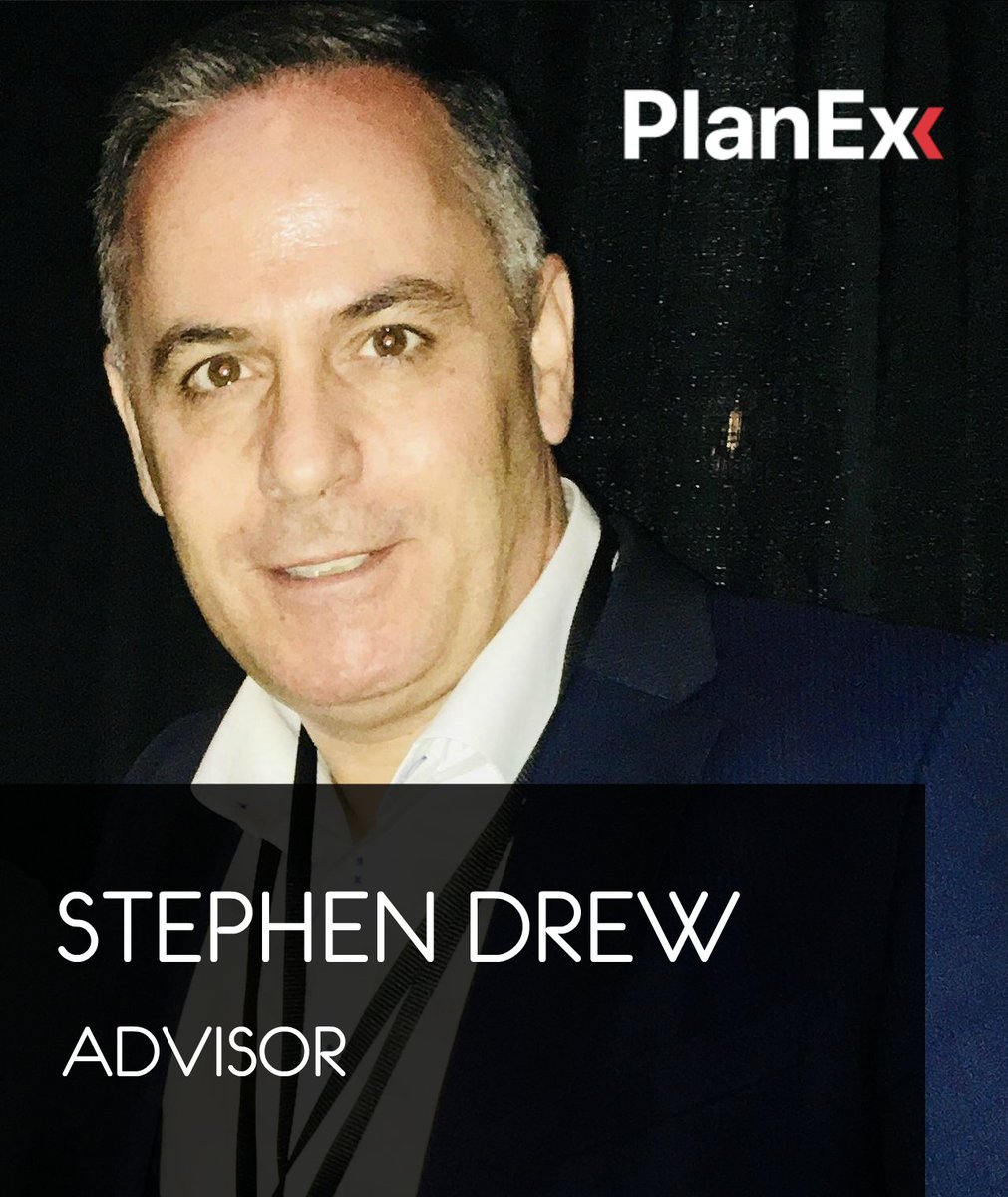 Hi all! Good news!
Stephen Drew, Partner at Crypto Global Capital → New advisor in Planex!
Find out more in our group at Telegram: t.me/PlanexEN