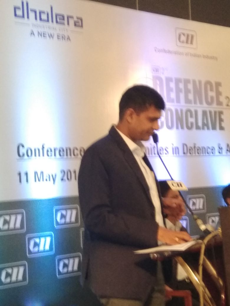 DholeraOfficial's tweet photo. MD,DICDL @JpShivahare sharing huge potential of #Dholera for #Defence and #Aerospace industries at #defenceconclave2018

@DholeraOfficial @jagdish_tweets #dmicdc #smartcity #smartinfra #dholera4defence #dholera4mro #MRO #aviation #largelandparcels #futureinfra #easeofdoingbiz https://t.co/nfsGPnf4yb