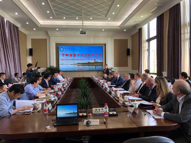 NorwayinChina's tweet photo. Denne veka har @InnovasjonNorge og #Algenettverk #Nord besøkt fleire tang og tare-fabrikkar ved Shangdongkysten i #Kina. Vert dette ein ny norsk vekstnæring i Kina? https://t.co/CuqnhfbLnc