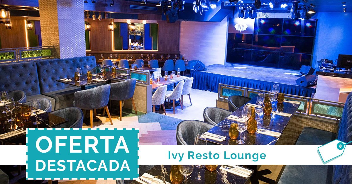 ¿Buscas un espacio muy especial para organizar un evento en Barcelona? ¡Lo tenemos! Ivy Resto Lounge te ofrece increíbles espectáculos en directo, los mejores cócteles e interesantes ofertas para eventos de empresa, cumpleaños y celebraciones entre semana bit.ly/2FqRdzW