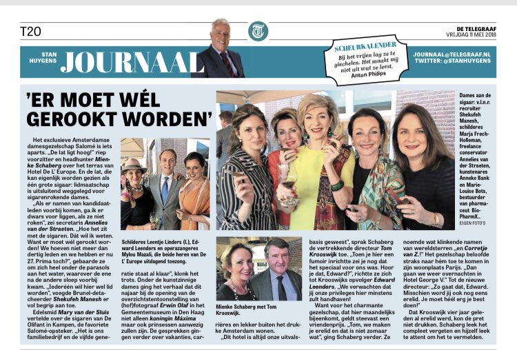 CindyvanBelle1's tweet photo. En weer reclame voor tabakswaar door @telegraaf @Wdekanter #doorrokengajedood https://t.co/pYoYxIO991