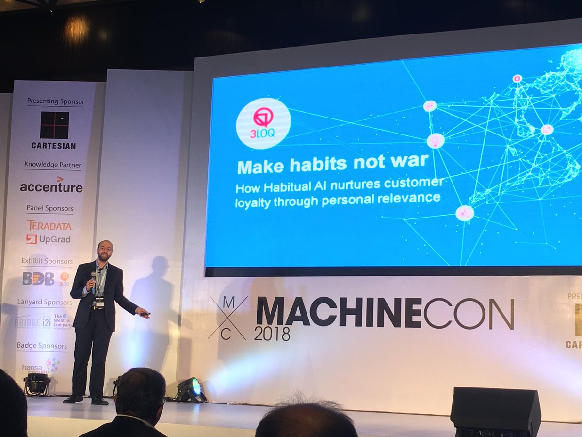 CartesianConsul's tweet image. @3LOQ at the #machinecon