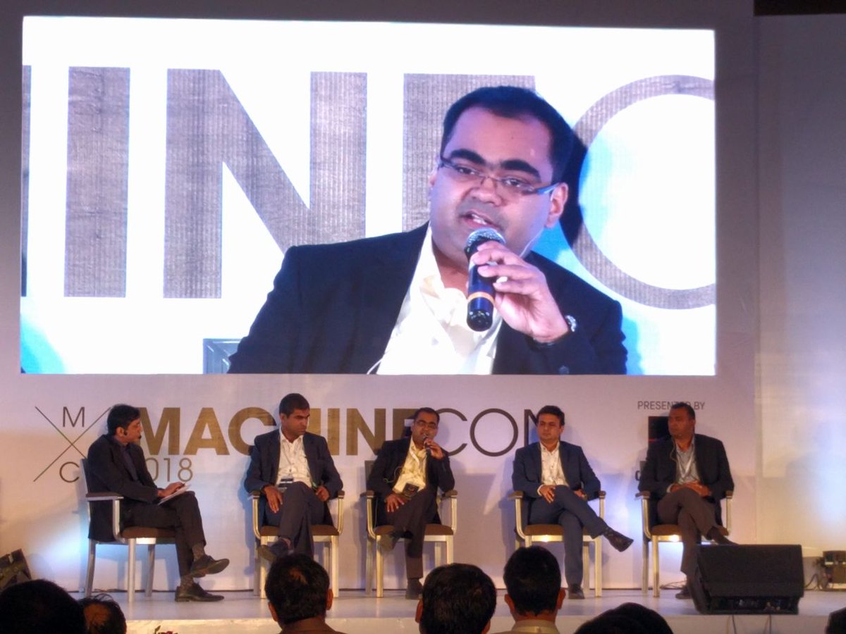 Analyticsindiam's tweet photo. "We don't use deep learning and analytics because it's 'cool'. We use it for business optimisation," said Paritosh Anand of @relianceindltd at a panel discussion titled - ‘Rules based, ML, Shallow and Deep Learning – what makes sense when?’ #MachineCon #Analytics #DataAnalytics https://t.co/LGbjIslV3q