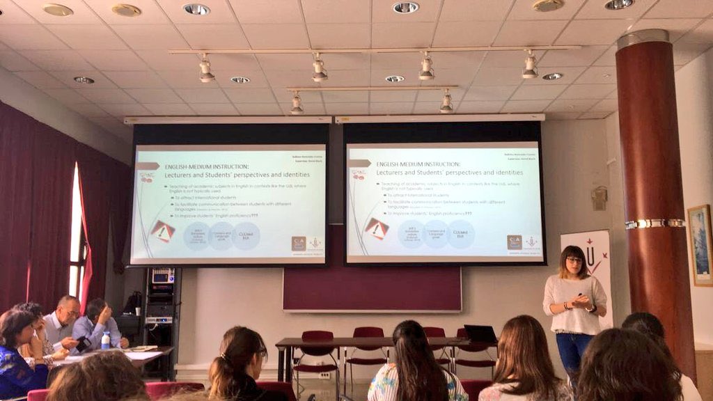 DoctoratUdL's tweet photo. Investigadors en formació de la UdL mostren talent, capacitat de síntesi i claretat en magnífiques presentacions de 4 min. de les seves #tesisdoctorals, fase de Lleida. Els hi agraim a tots la participació al concurs “Presenta la teva tesi en 4 minuts” #T4MUdL https://t.co/AdfGglubzT