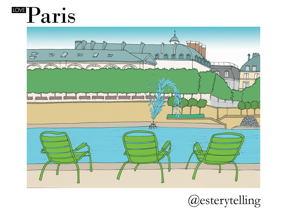 Pinito's tweet photo. Jardin des Tuilleries, in Paris. I illustrated it for @wanderworldmaps
#esterytelling #paris #loveparis #france #souvenir #rodin #illustration #illustrator #drawing #tourism #travel #travellog #wanderworld https://t.co/TsAqRGZooH