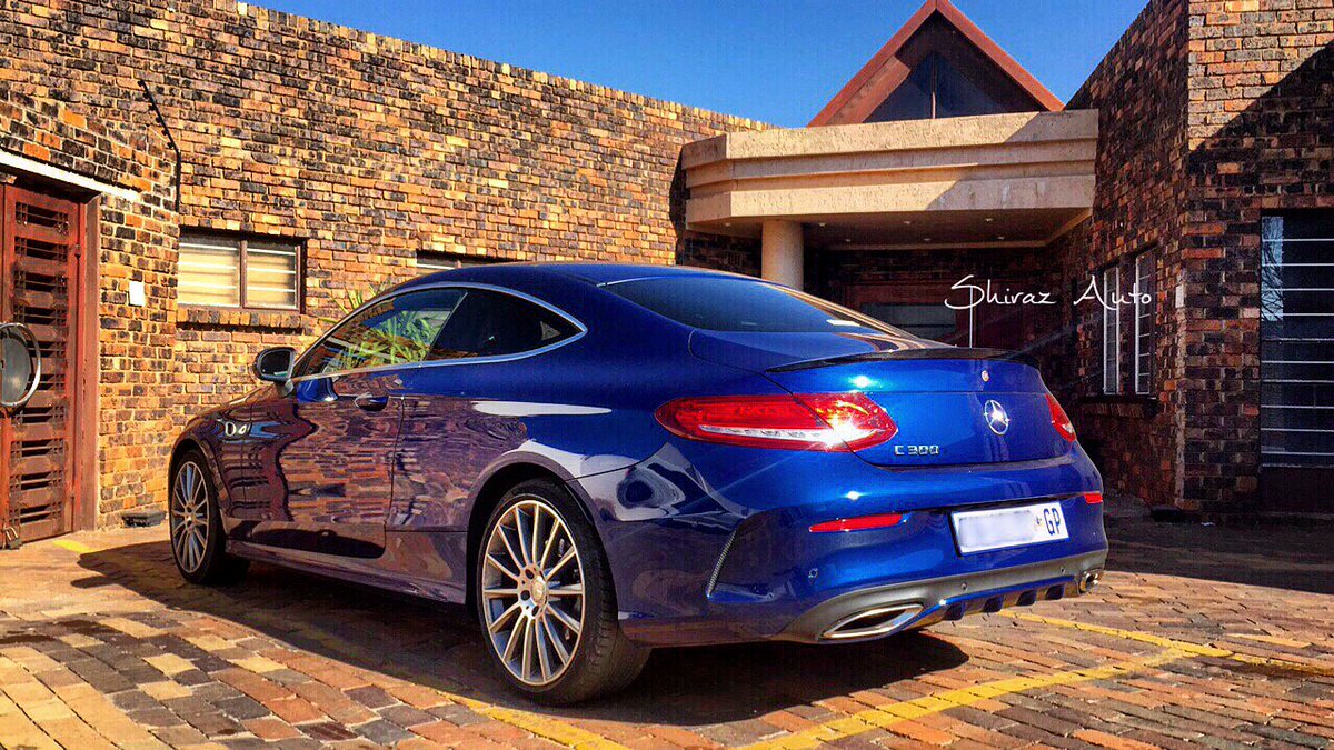 Shiraz Auto The Brilliant Blue Metallic Paint On This C300 Coupe Combined With The Clear Sensuous Design Creates An Athletic And Sporty Highlight On Any Road For More Info